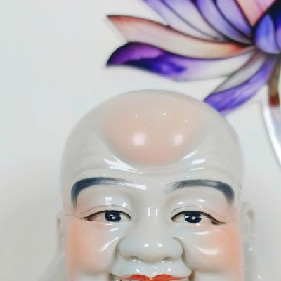 tượng sứ, tượng phật di lặc bách hoa, tượng phật di lặc, tượng sứ trung quốc